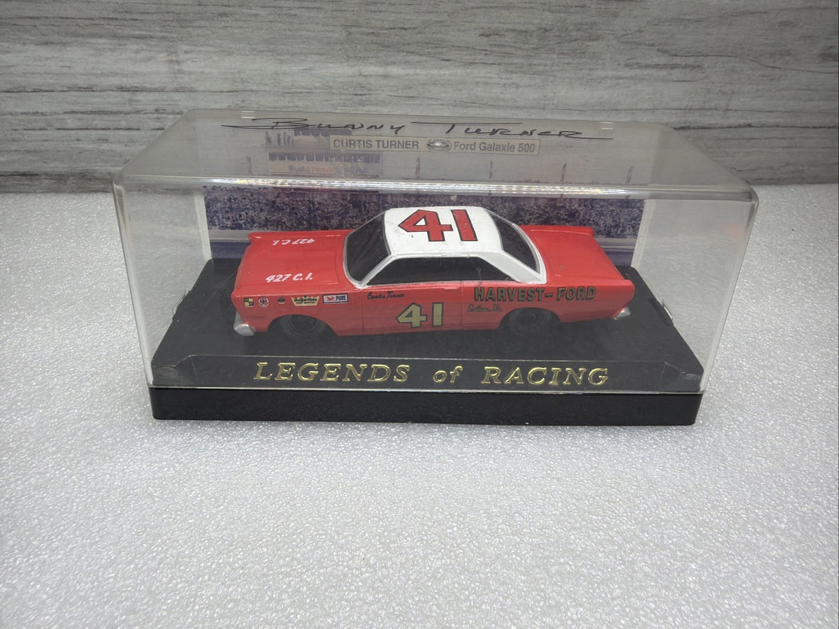 Legends of Racing 1/43 scale diecast Curtis Turner #41  1965 Ford Galaxie Signed0