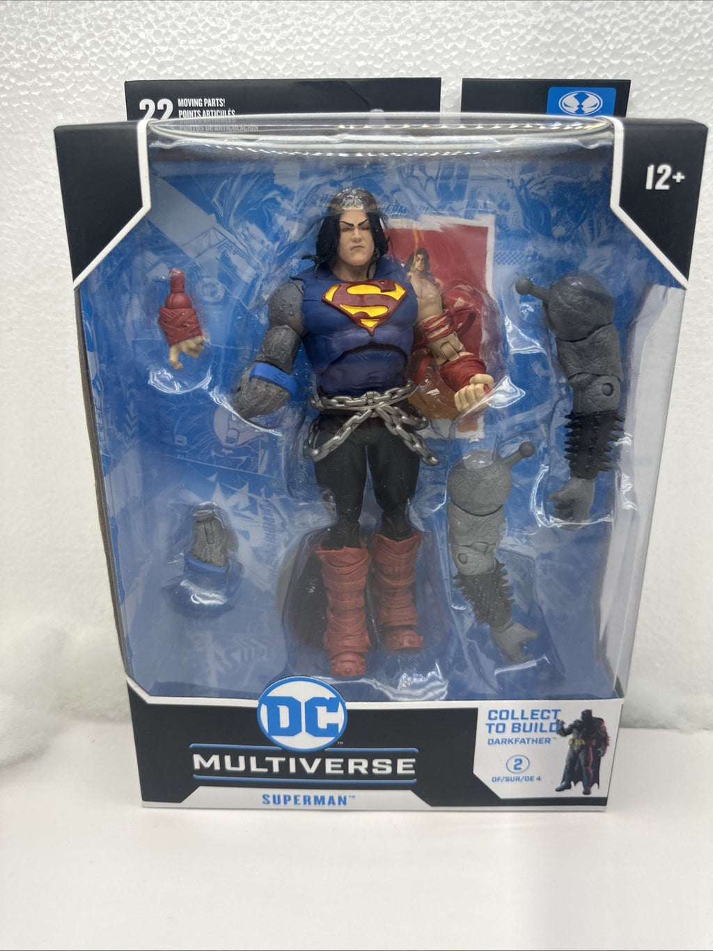 McFarlane Toys DC Multiverse Darkfather SUPERMAN Dark Nights Death Metal Figure0
