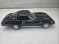 1963 Chevrolet Corvette C2 1/24 Scale Diecast Metal Model - Black No Box  Nice0