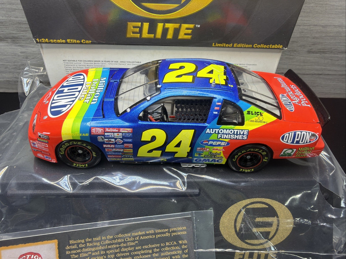 JEFF GORDON #24 DUPONT MILLION DOLLAR DATE 1997 MONTE CARLO  ELITE 1:24 W/BASE3