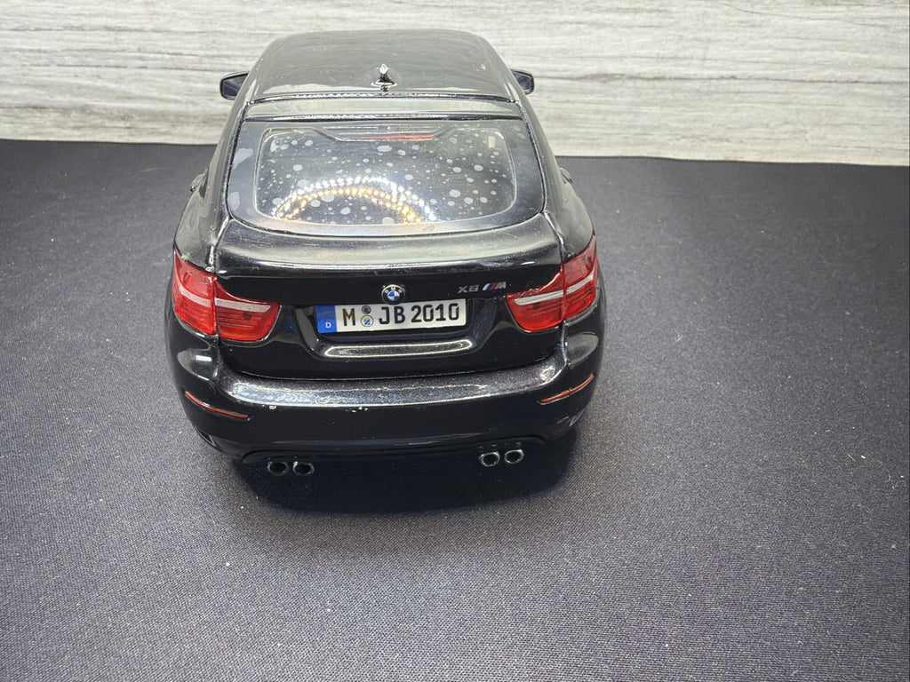 Bburago 1:18 2011 BMW X6 M Black Diecast Nice No Box9