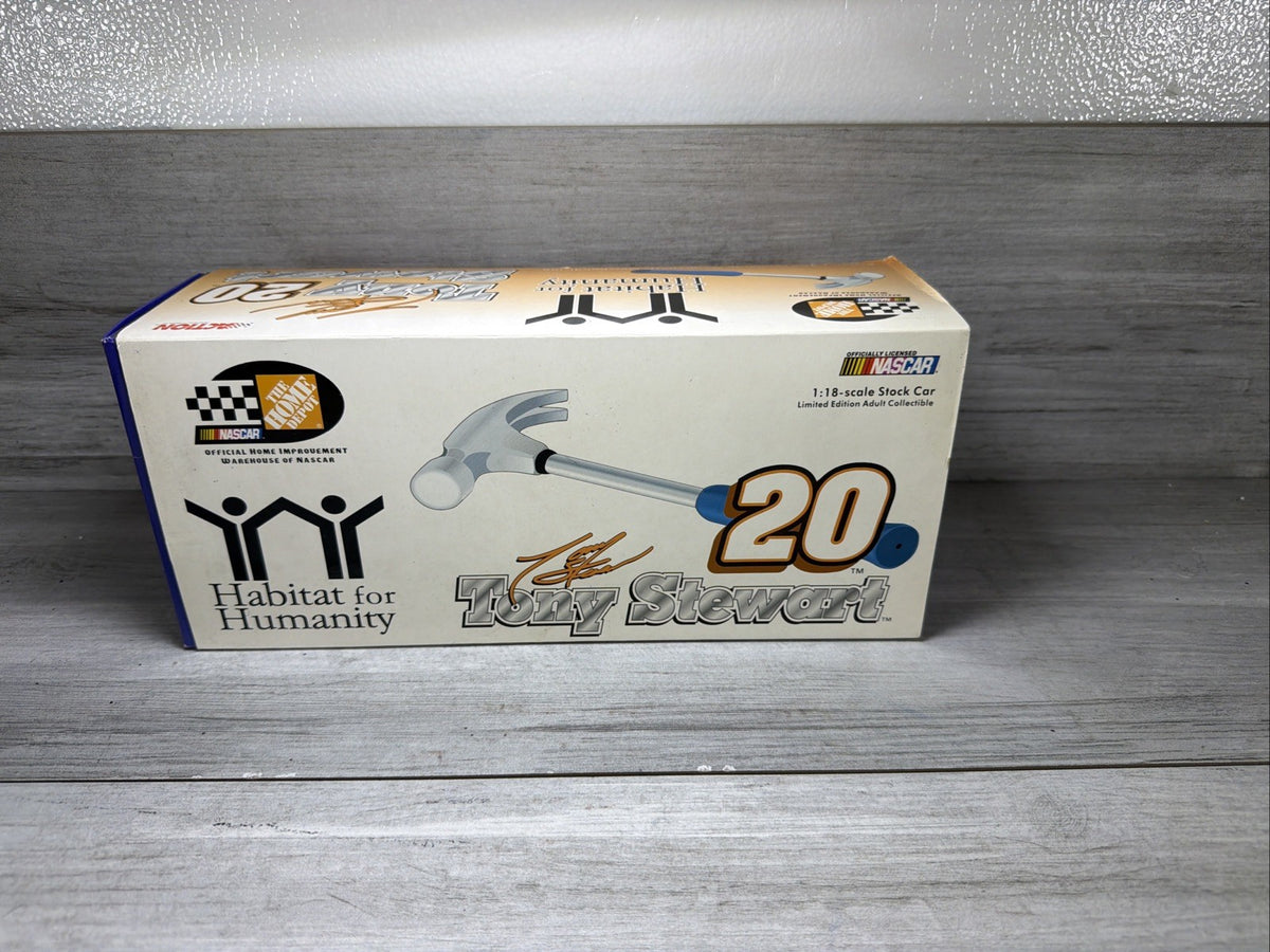 Action 1999 Habitat for Humanity , Home Depot 1:18 Pontiac #20 Tony Stewart  New17