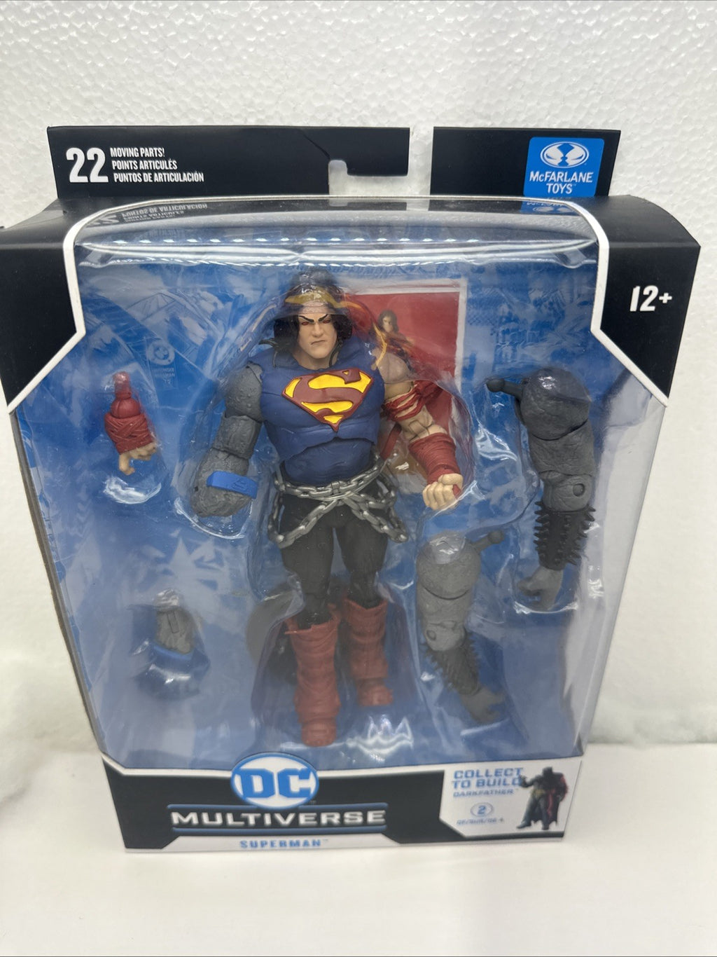 McFarlane Toys DC Multiverse Darkfather SUPERMAN Dark Nights Death Metal Figure5