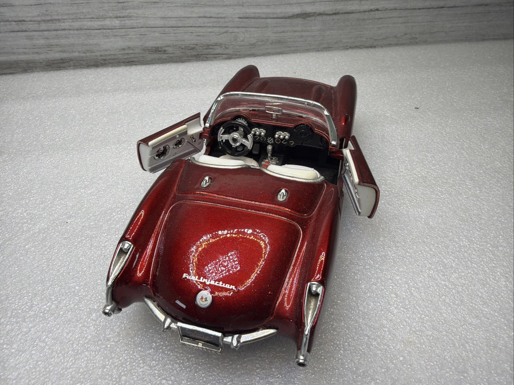MAISTO Pro Rodz 1:24 SCALE 1957 CORVETTE CONVERTIBLE RED Chevrolet NO BOX10