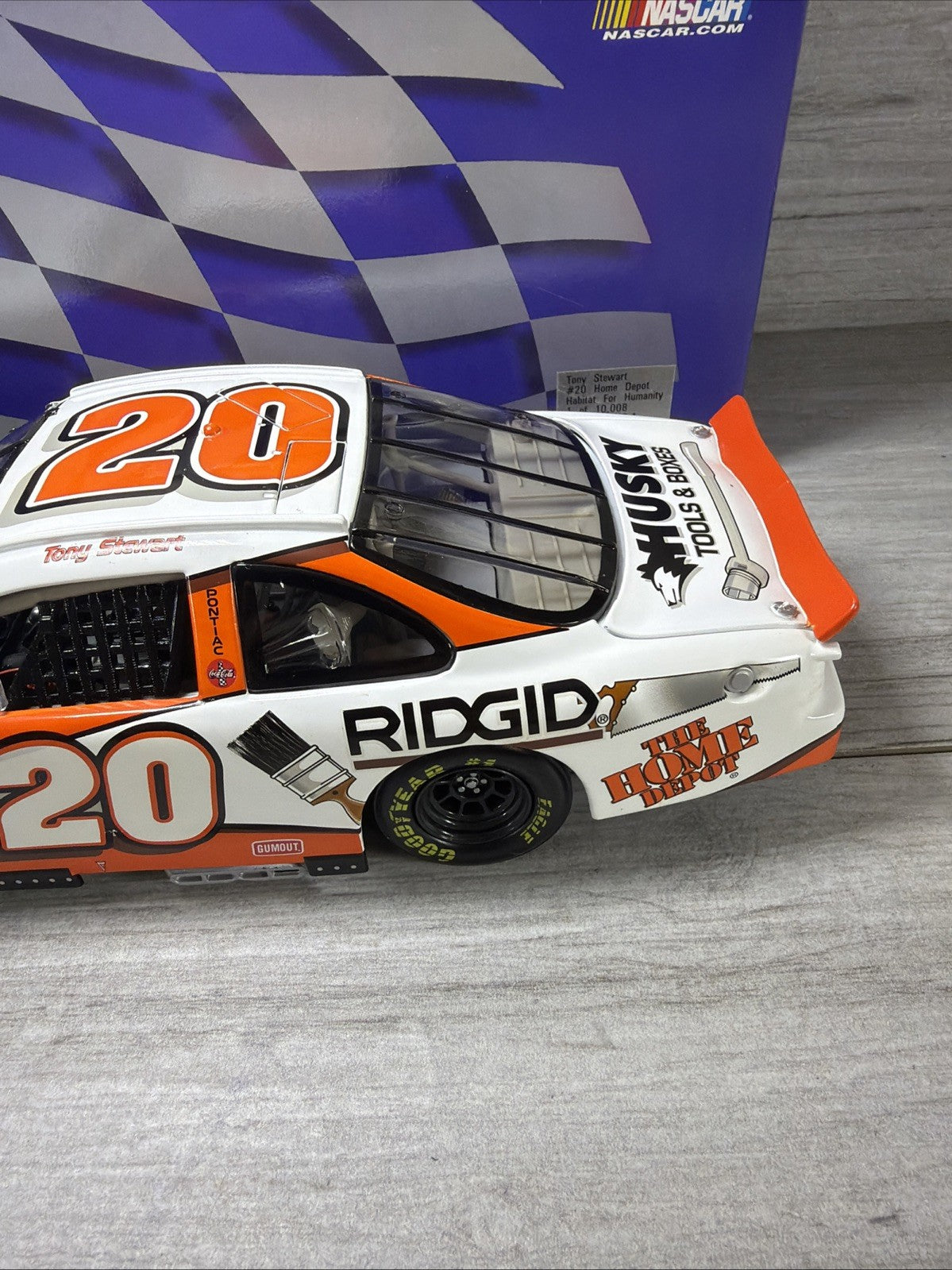Action 1999 Habitat for Humanity , Home Depot 1:18 Pontiac #20 Tony Stewart  New3