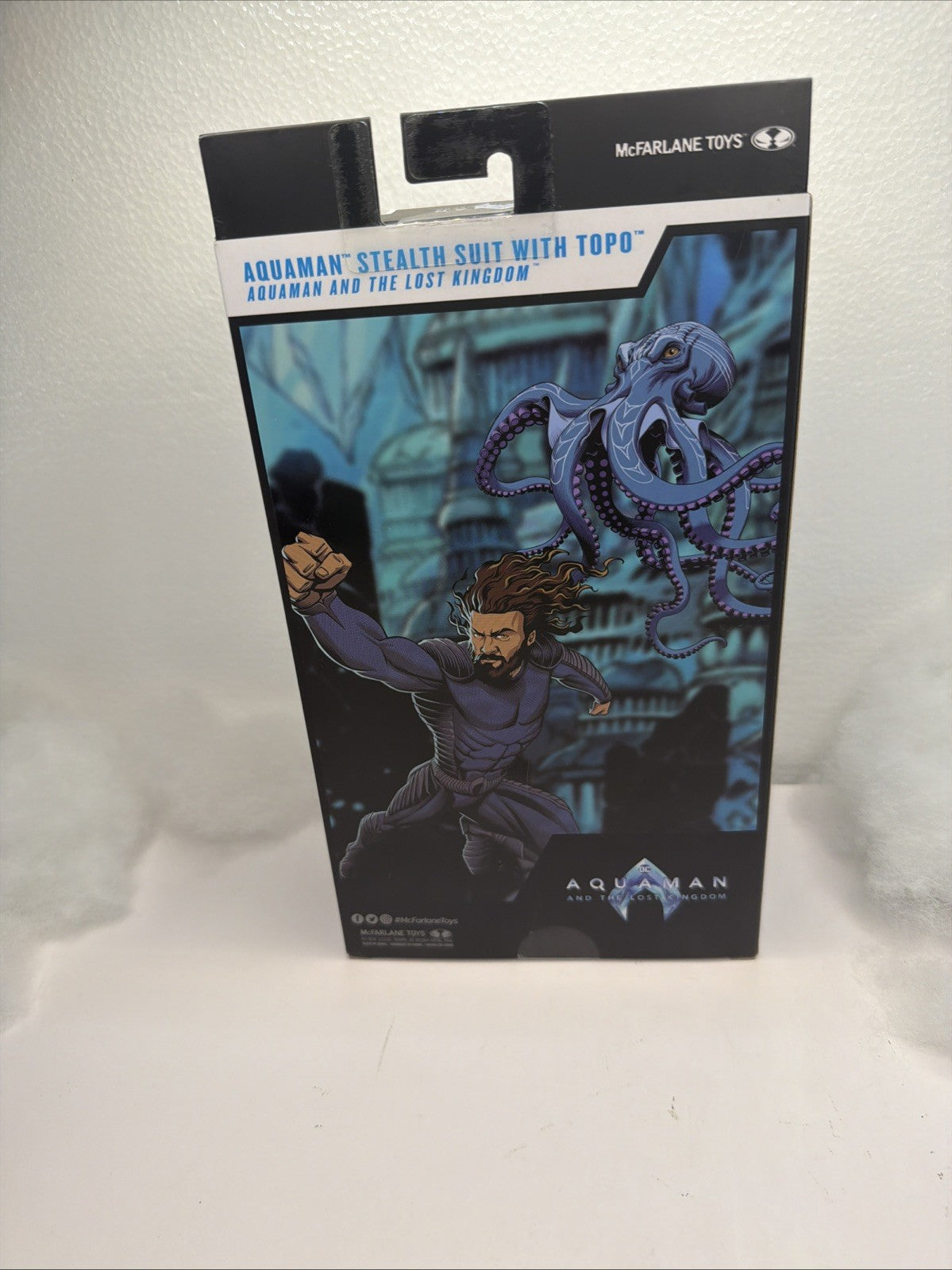 McFarlane DC Multiverse Aquaman Stealth Suit ( Lost Kingdom) Figure New GOLD6