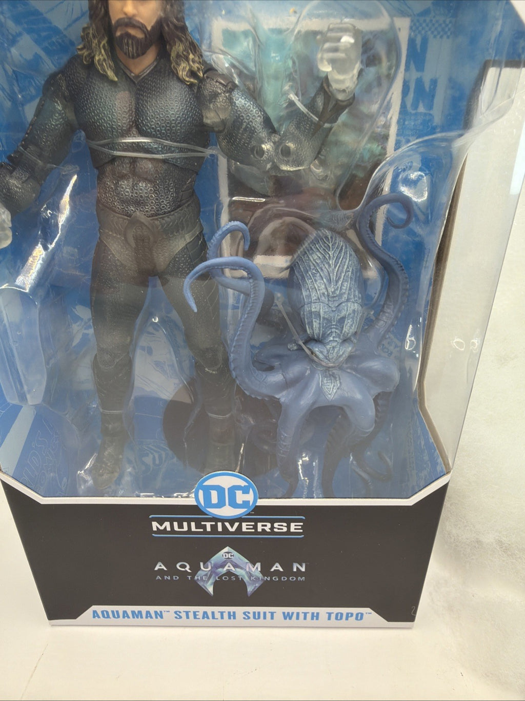 McFarlane DC Multiverse Aquaman Stealth Suit ( Lost Kingdom) Figure New GOLD2