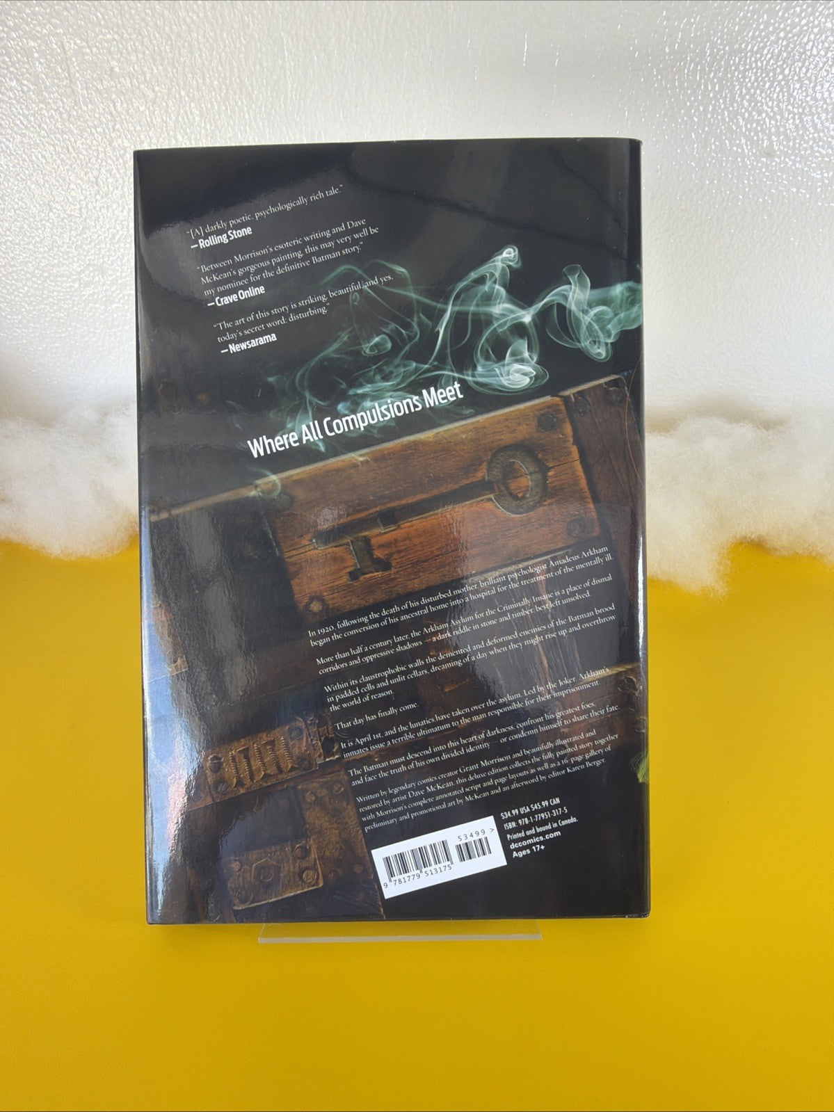 Batman Arkham Asylum Deluxe Edition DC Hardcover 2021 Grant Morrison Dave McKean4
