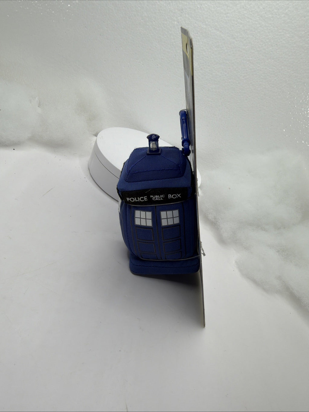New Doctor Who Talking 4” Clip On Soft Plush Toy Tardis BBC TV Show Not Working3
