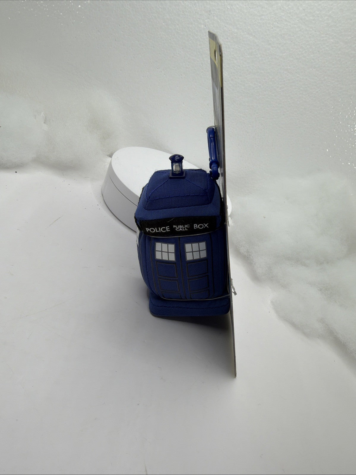 New Doctor Who Talking 4” Clip On Soft Plush Toy Tardis BBC TV Show Not Working3