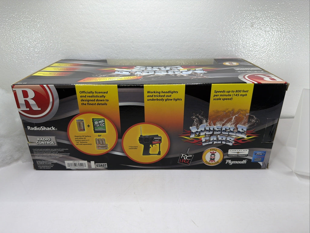 Radio Shack MUSCLE CARS Remote Control Ford 1967 Mustang 1:15 Scale Brand New7