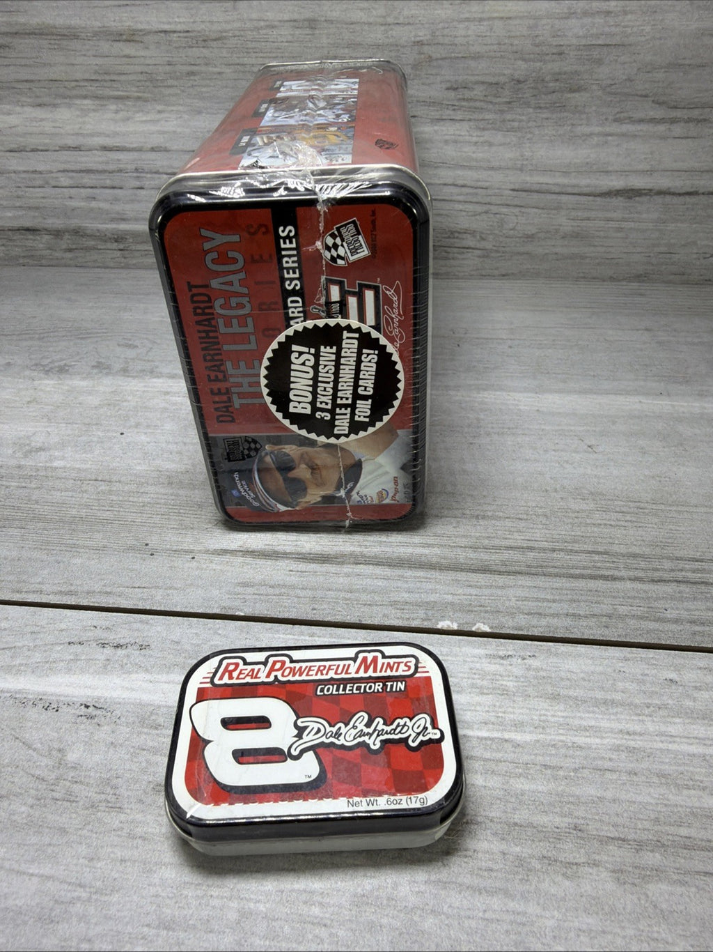 Dale Earnhardt VTG 2004 The Legacy Collector Card Series Tin + Jr  mints Sealed7
