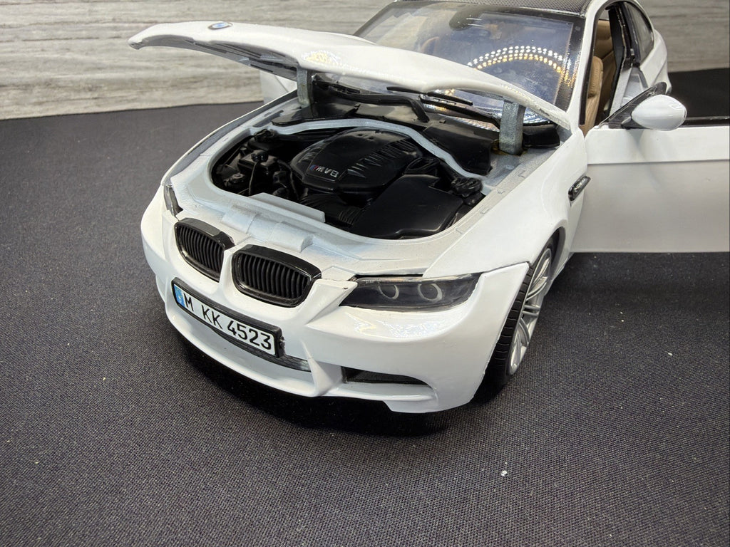 1:18 MOTORMAX BMW M3 Coupe - white - Rare Nice Condition E92 20089