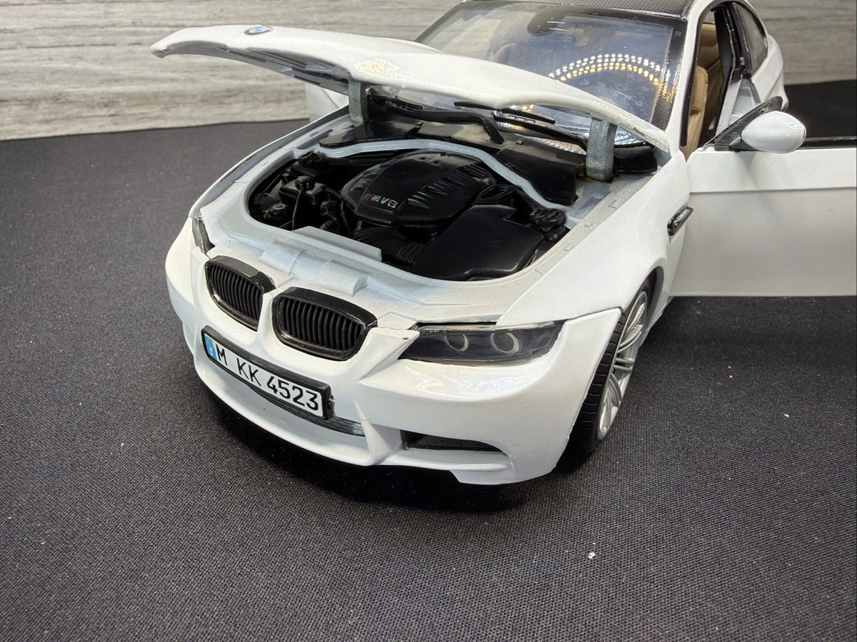 1:18 MOTORMAX BMW M3 Coupe - white - Rare Nice Condition E92 20089