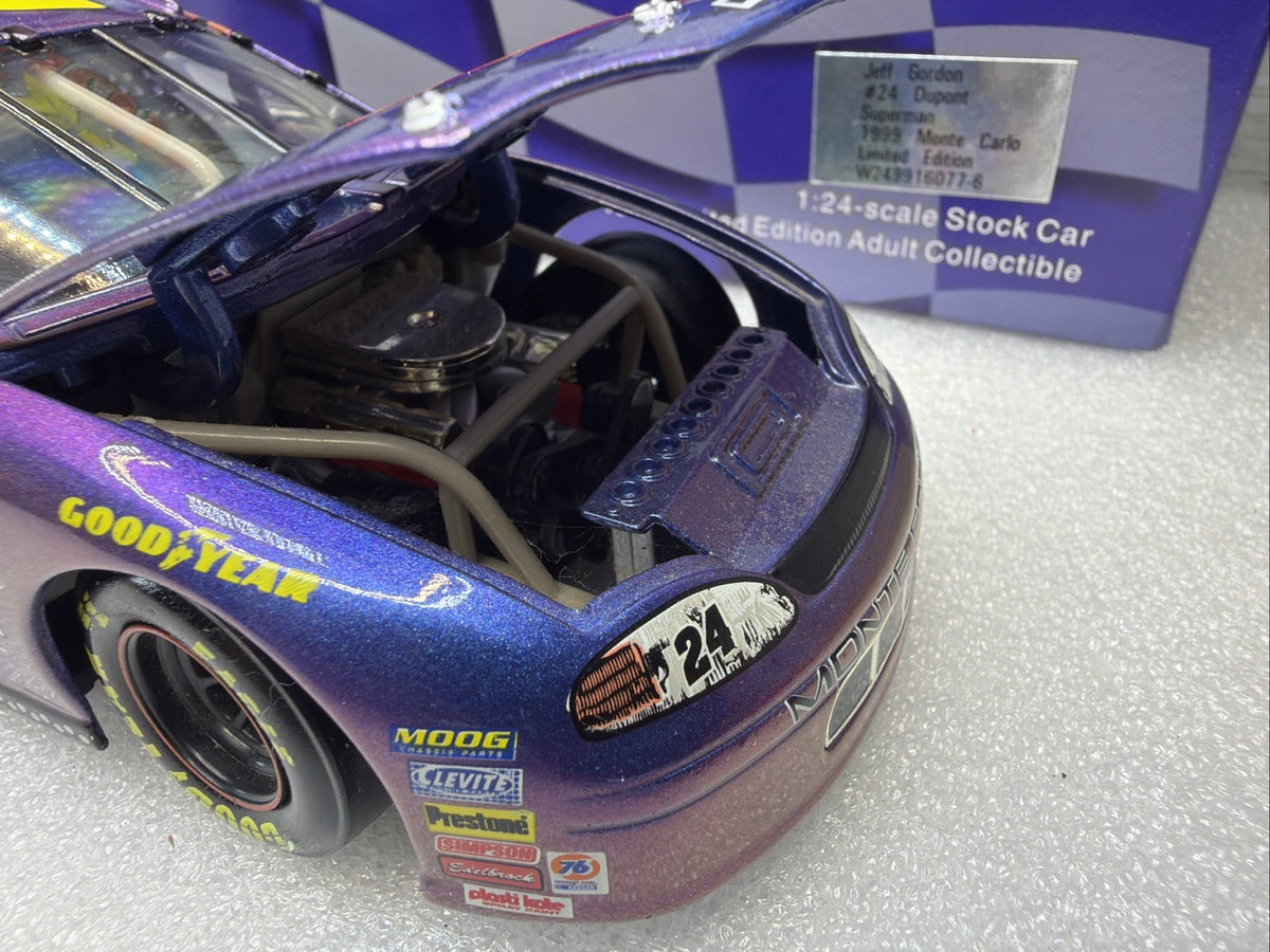 Action Jeff Gordon Dupont Superman Chevy Monte Carlo 1:24 Stock Car Ltd Ed7