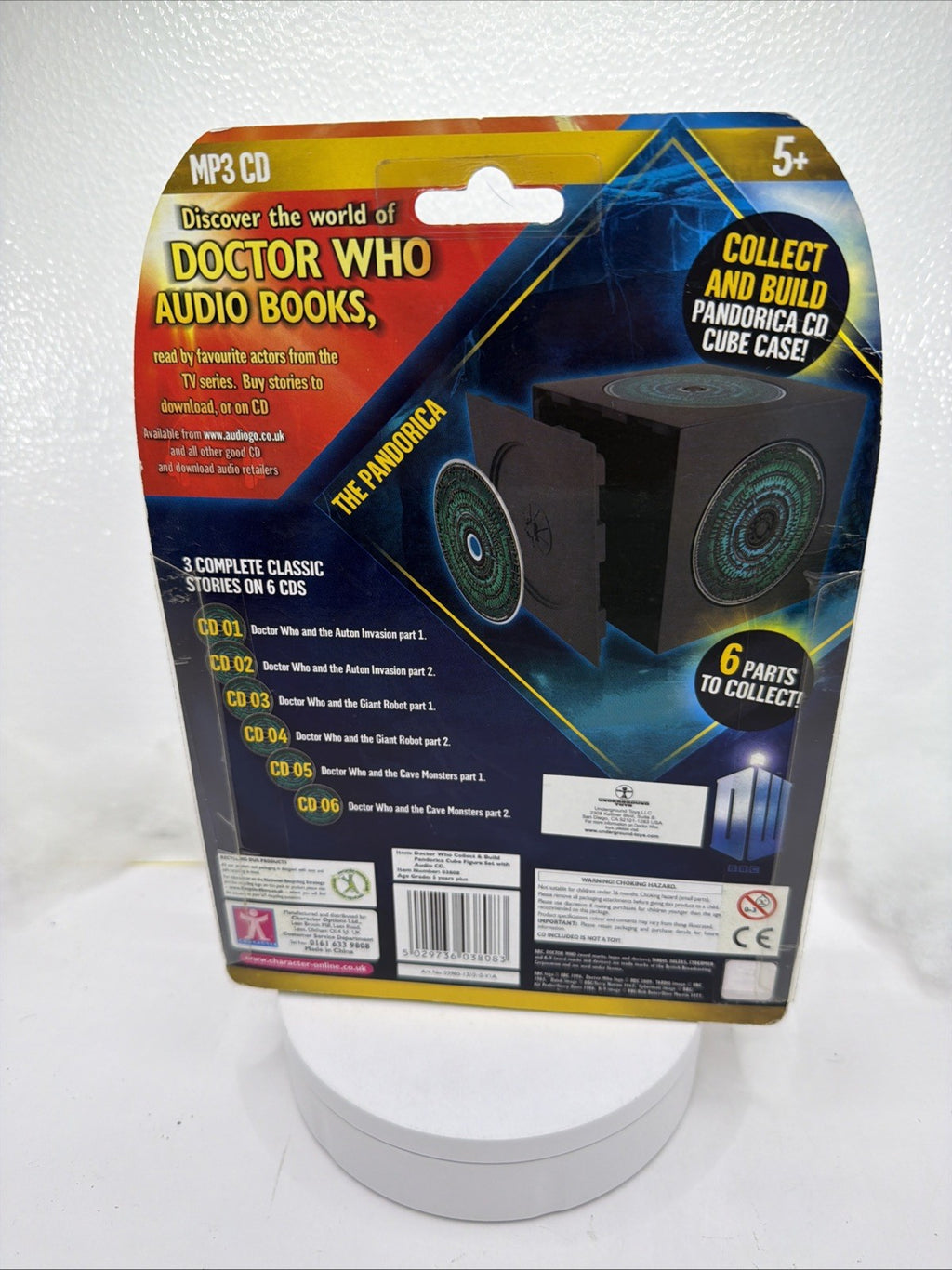 Doctor Who Roman Auton Action Figure The Pandorica Collect   New Sealed CD 024