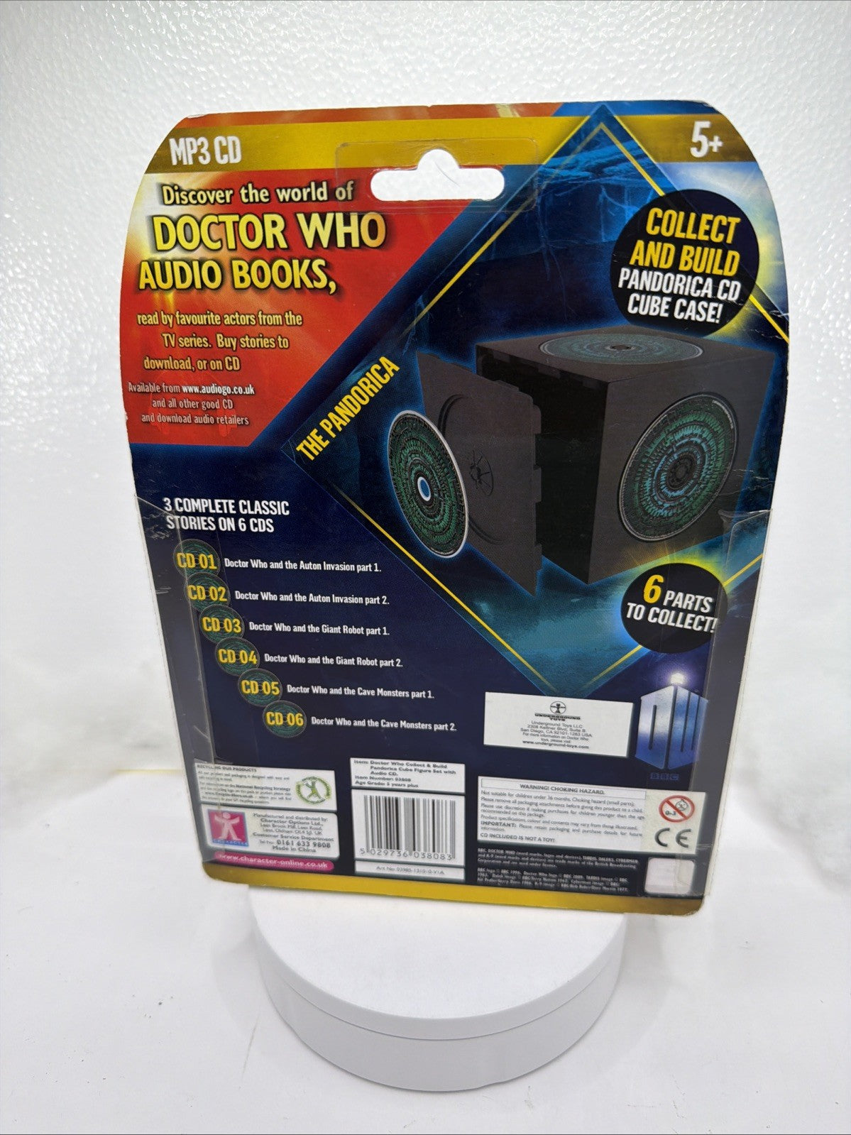 Doctor Who Roman Auton Action Figure The Pandorica Collect   New Sealed CD 024