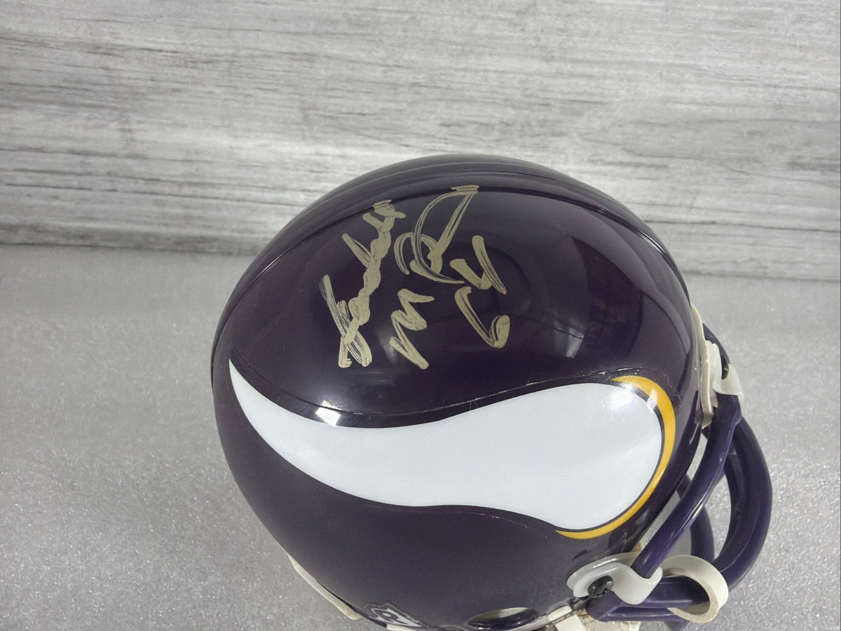 RANDEL MCDANIEL Signed MN  Vikings Mini Helmet NO COA PLEASE READ,AUTHENTIC1
