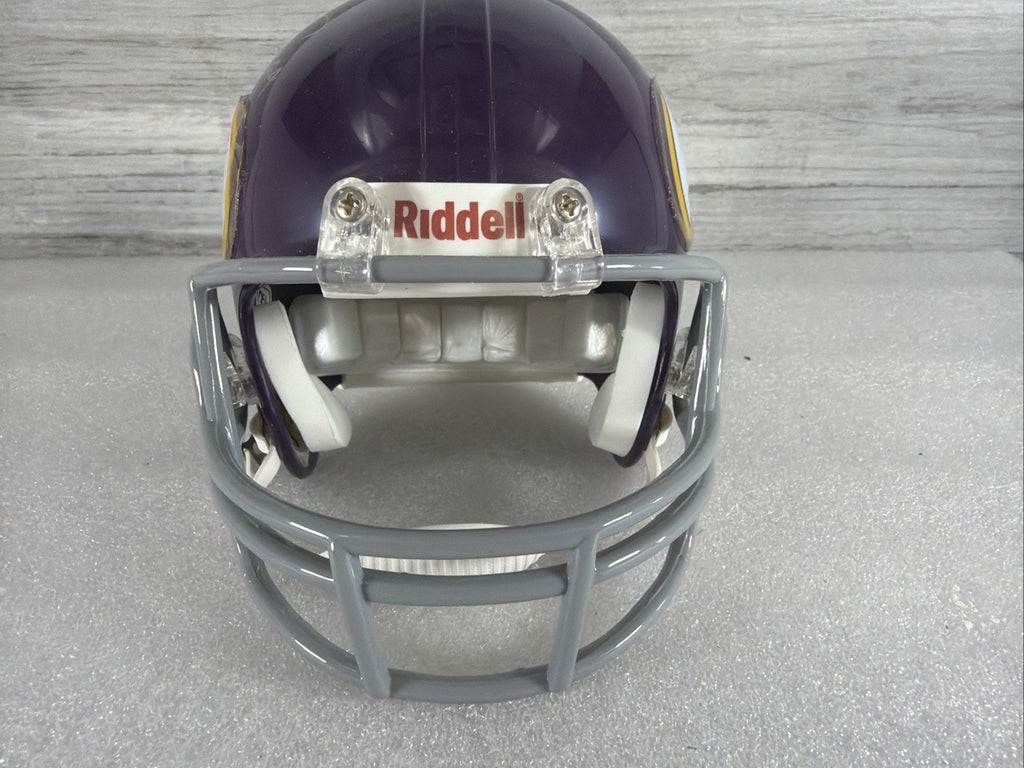 BUD GRANT Signed Minnesota Vikings Mini Helmet NO COA PLEASE READ,AUTHENTIC3