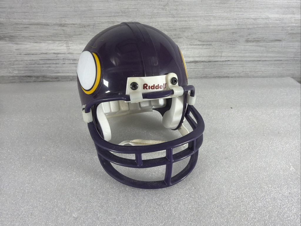 MICHAEL BENNETT  Signed MN  Vikings Mini Helmet NO COA PLEASE READ,AUTHENTIC3