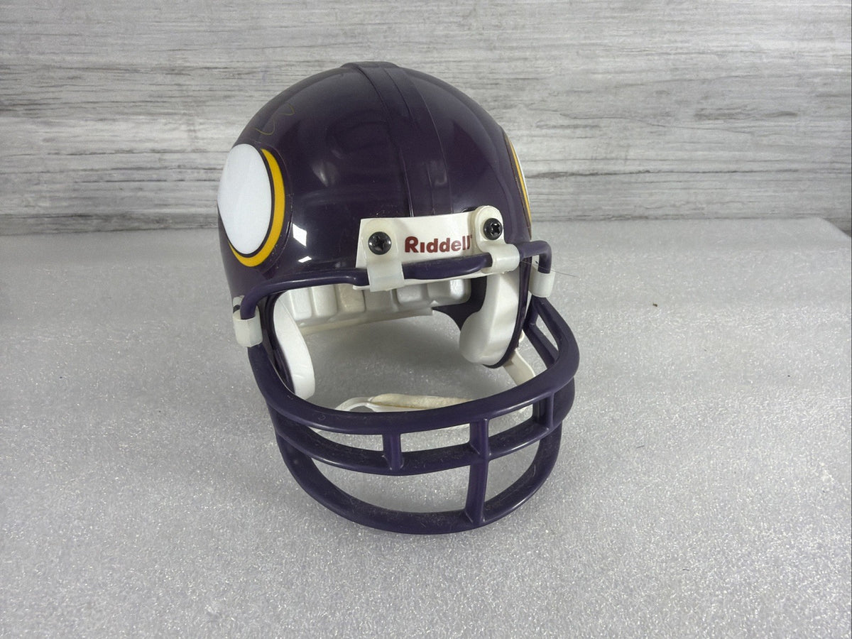 MICHAEL BENNETT  Signed MN  Vikings Mini Helmet NO COA PLEASE READ,AUTHENTIC3