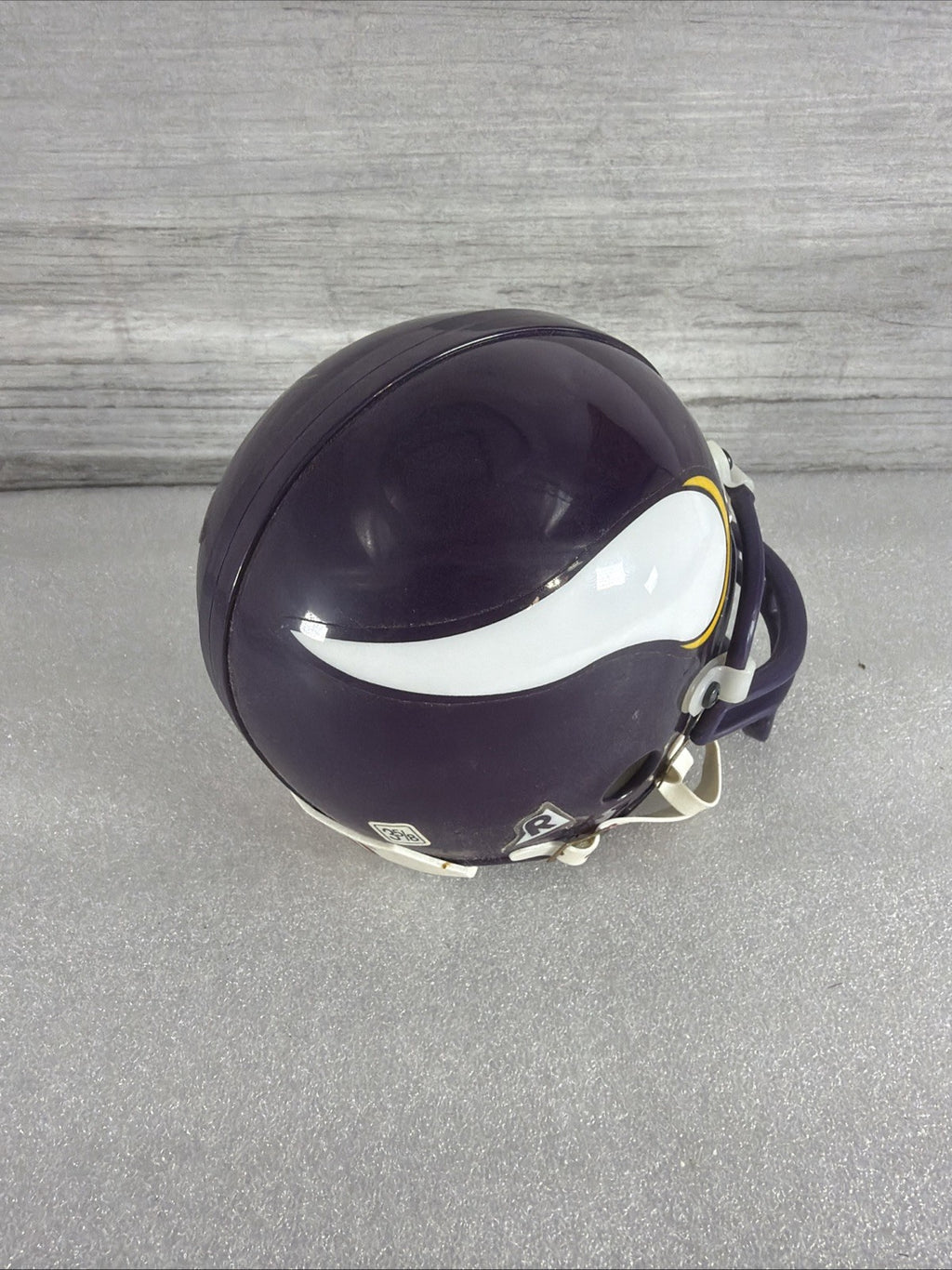 SIGNED MINNESOTA VIKINGS MINI HELMET CARL ELLER 81 READ, DESCRIPTION!! AUTHENTIC7