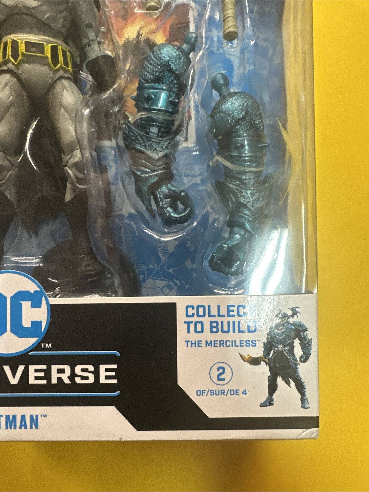 McFarlane Toys DC Multiverse Dark Knight Metal Batman Merciless BAF Piece New!!6