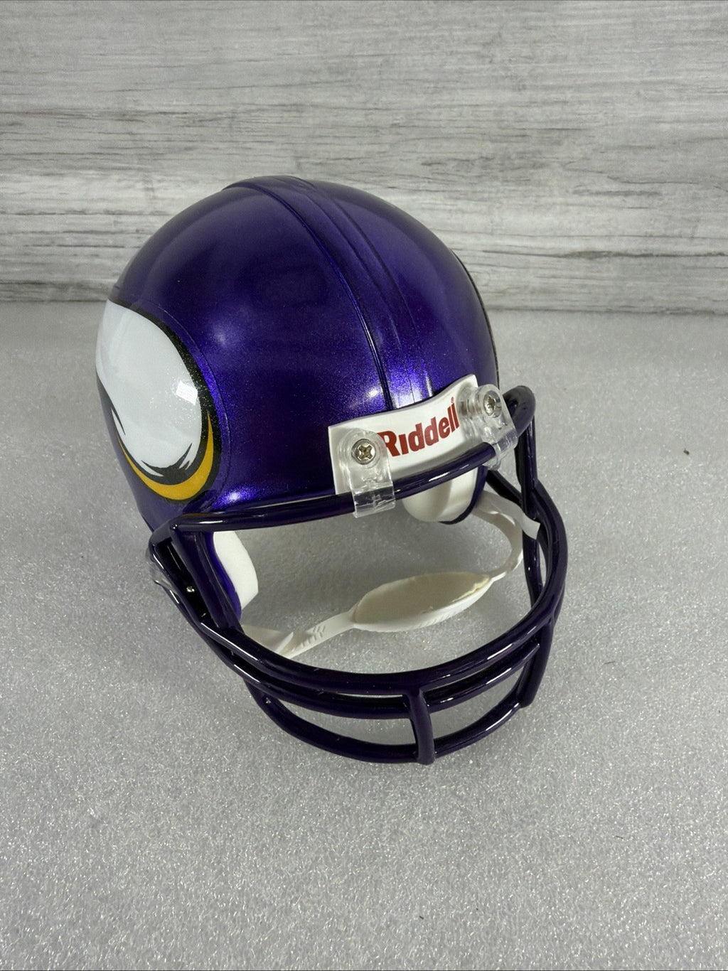 SIGNED MINNESOTA VIKINGS MINI HELMET- NO IDEA WHO-READ, DESCRIPTION!! AUTHENTIC5