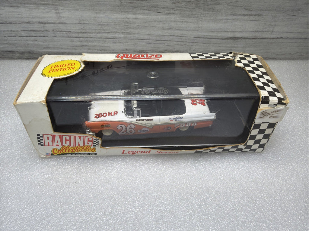 Curtis Turner #26 Ford Convertable Quartzo Legend Series  1/43rd Signed Read2
