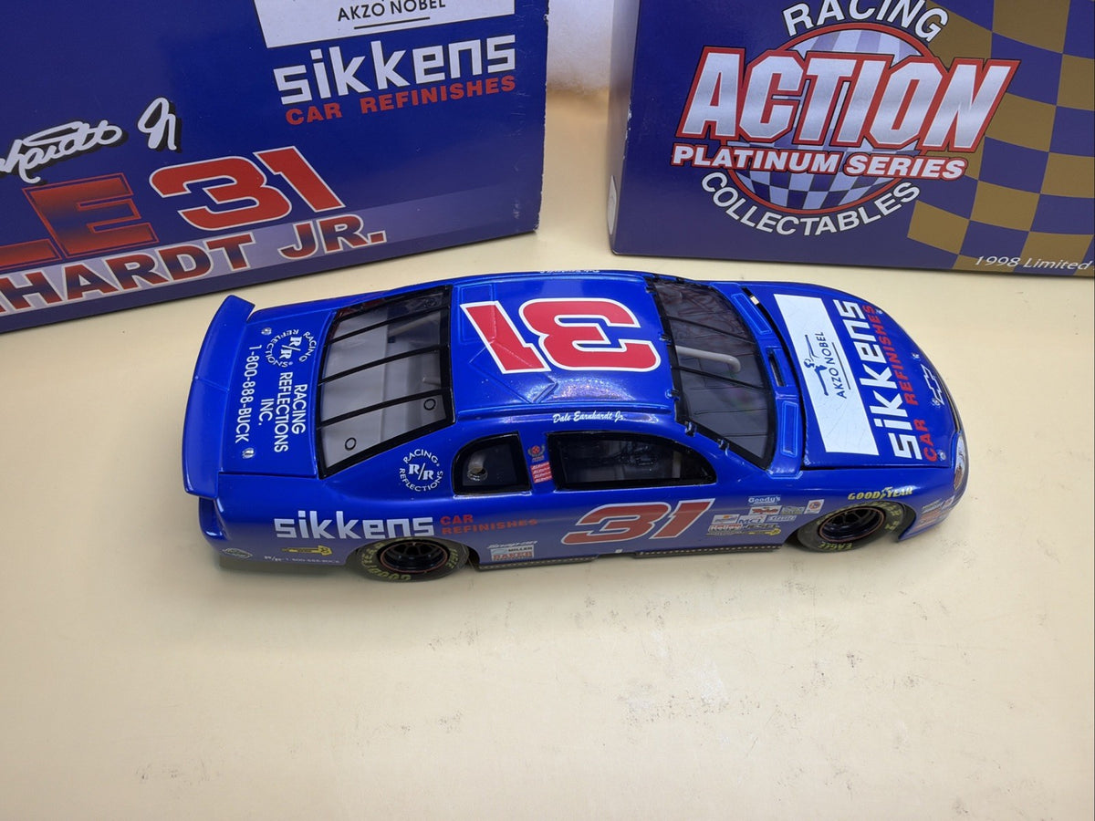 1997 Dale Earnhardt Jr #31 Sikkens Blue Chevrolet 1/24 Action Nascar Platinum3