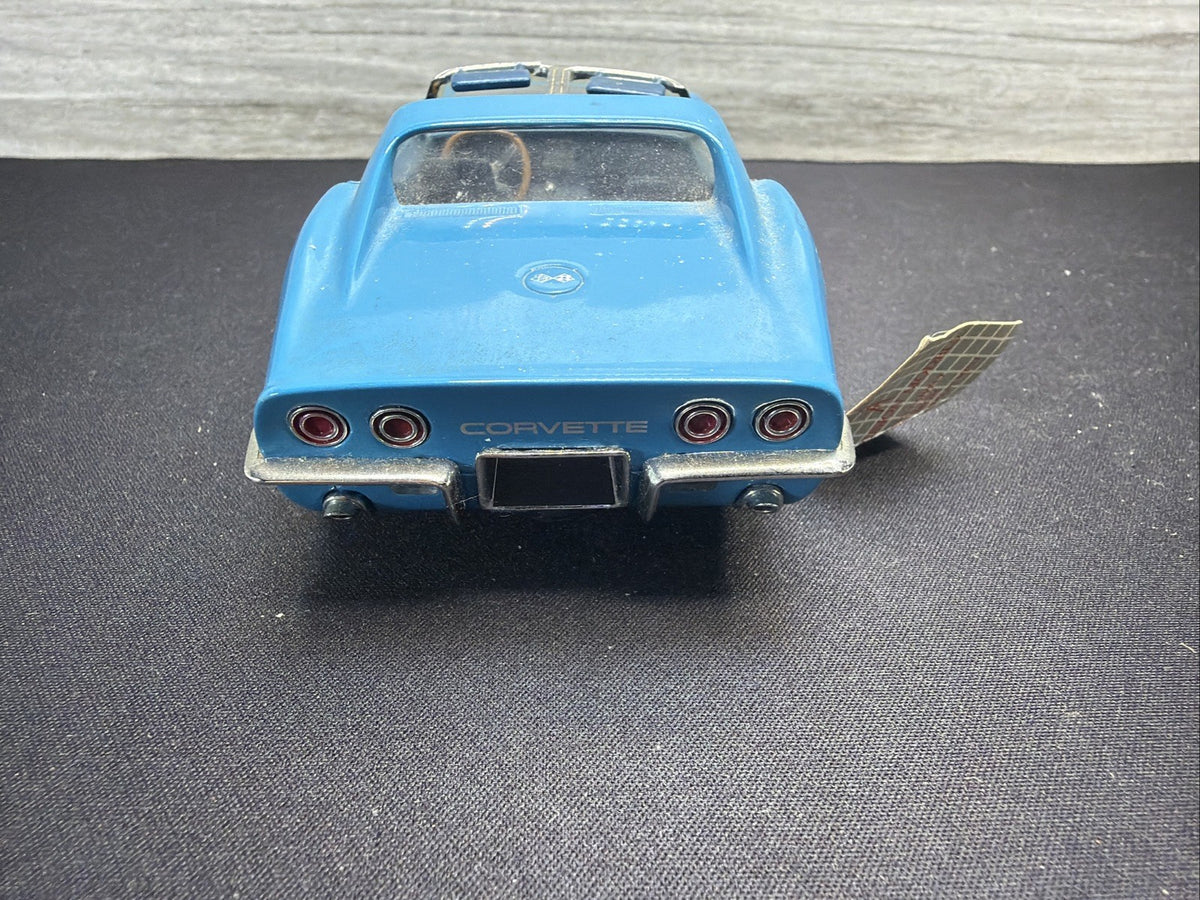 1968 Chevrolet Corvette, Franklin Mint, 1/24 Scale Diecast Model, Blue No Box4