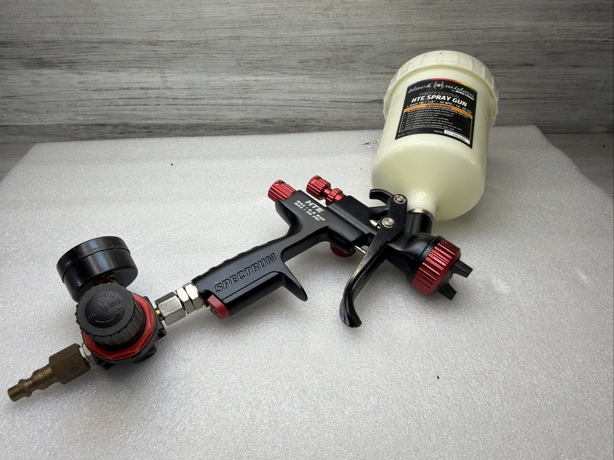 Black Widow by Spectrum Professional HTE Gravity-Feed Spray13