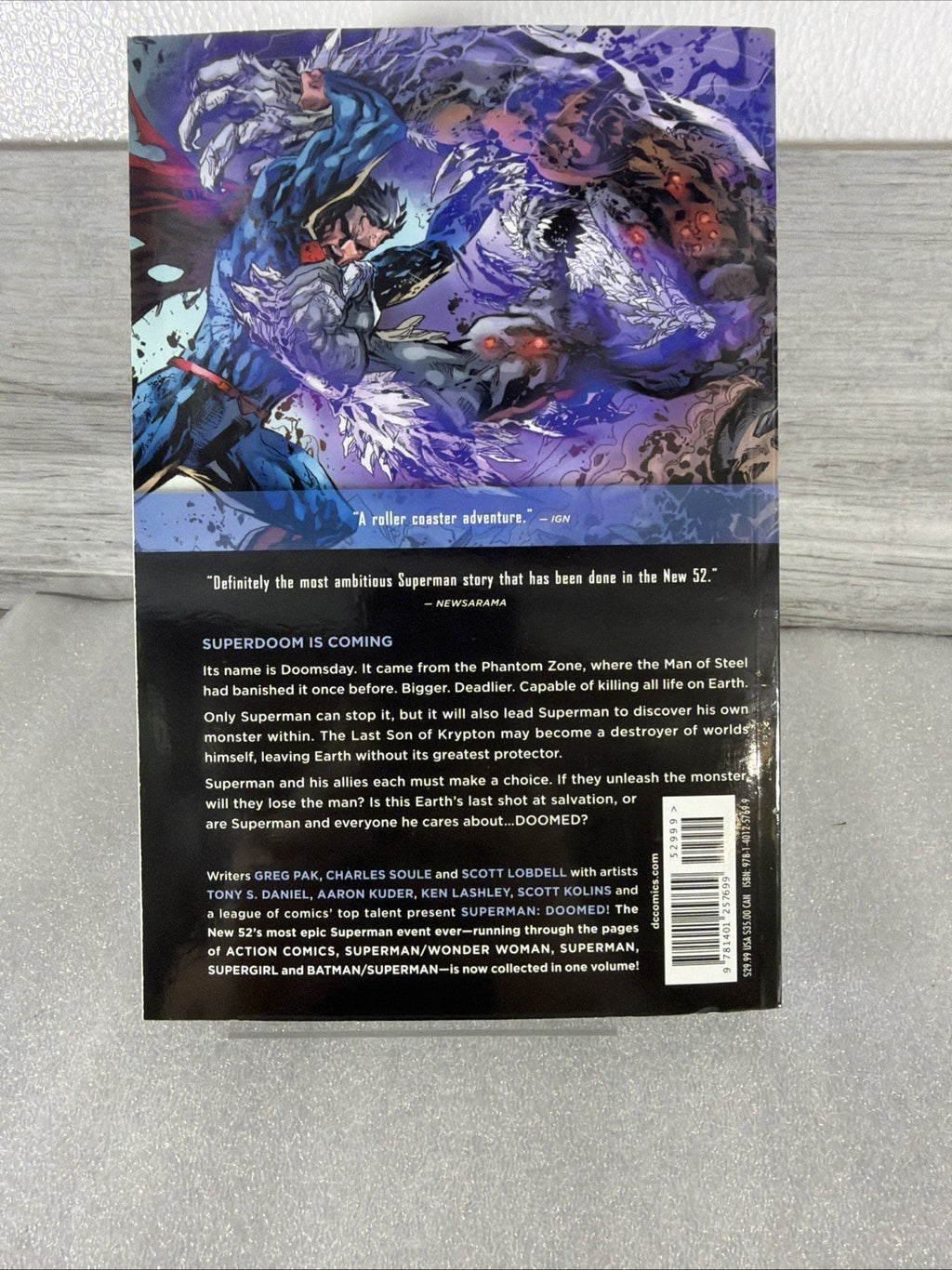 Superman: Doomed (DC Comics February 2016) Trade Paperback3