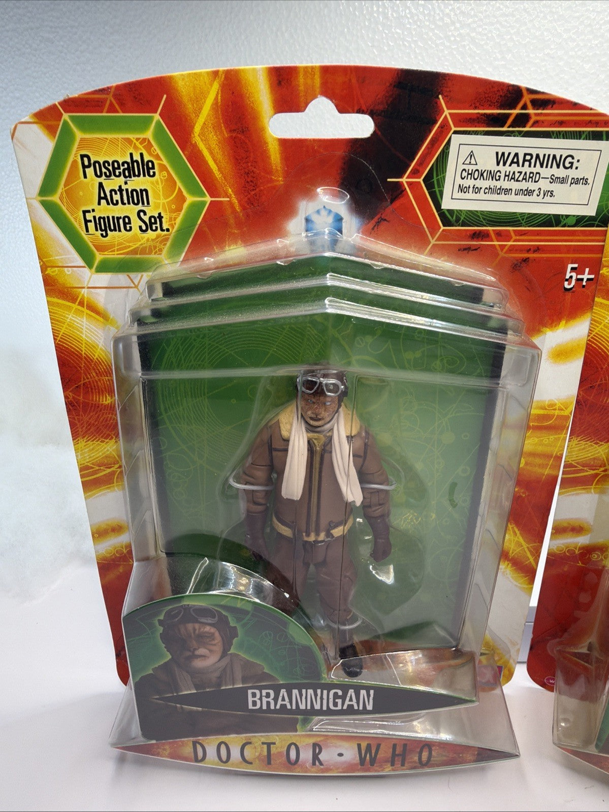 Dr Who Action Figure Laszlo & Brannigan 2004 Series 3 Lot Of 2 New Sealed1