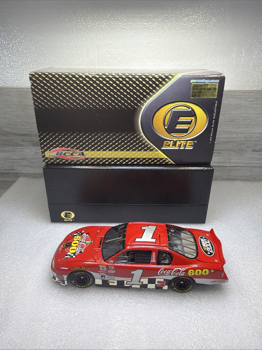 ACTION 2000 COCA COLA 600 #1 CAR, ELITE SERIES, 1 OF 600, VERY RARE! NEW0
