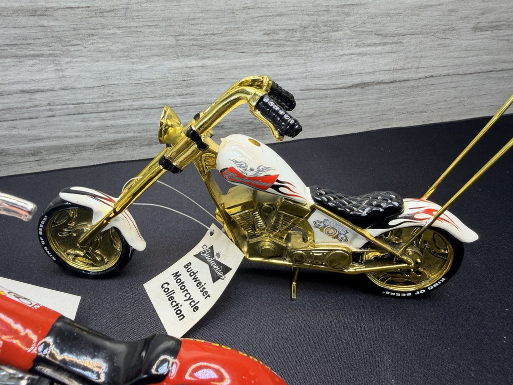 2 Budweiser Chopper Motorcycle Collectibles without box The Hamilton Collection8
