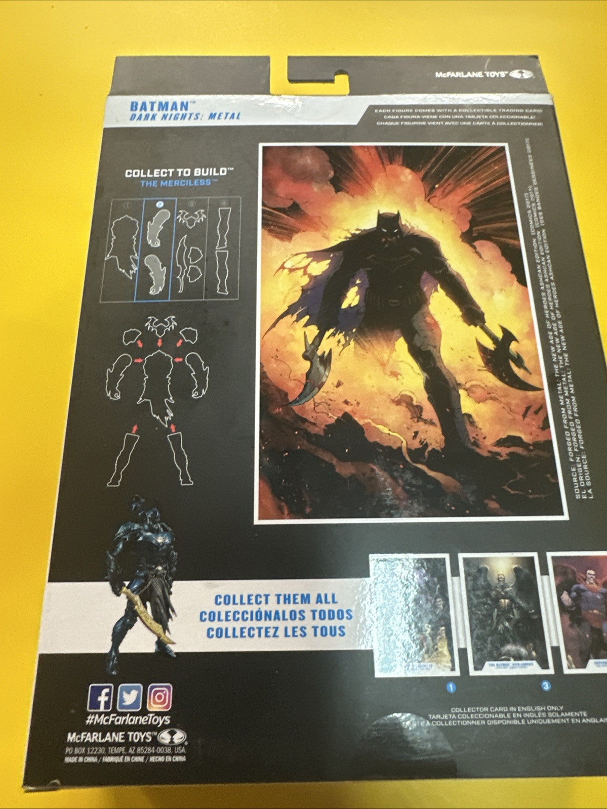 McFarlane Toys DC Multiverse Dark Knight Metal Batman Merciless BAF Piece New!!9