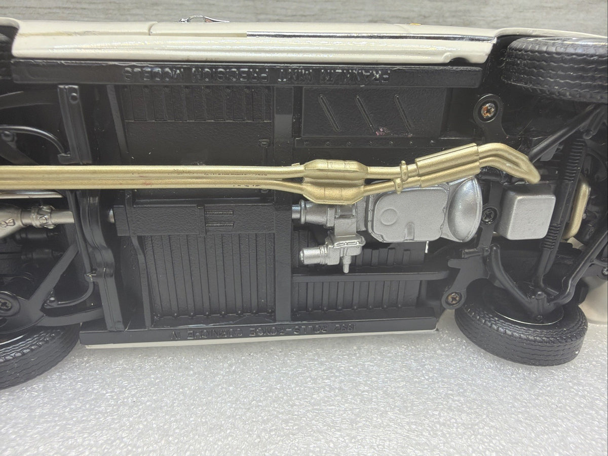 Franklin Mint- 1992 Rolls-Royce Corniche IV Convertible 1/24 Has Damage See Pics19