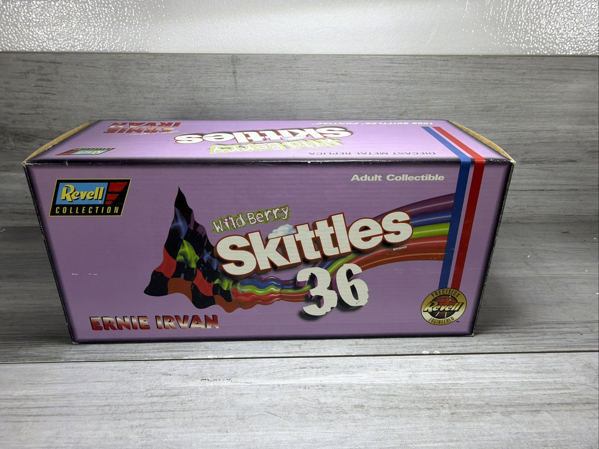 REVELL Ernie Irvan 1998 Wild Berry Skittles Pontiac 1/18 Scale 1 of 3120 New15