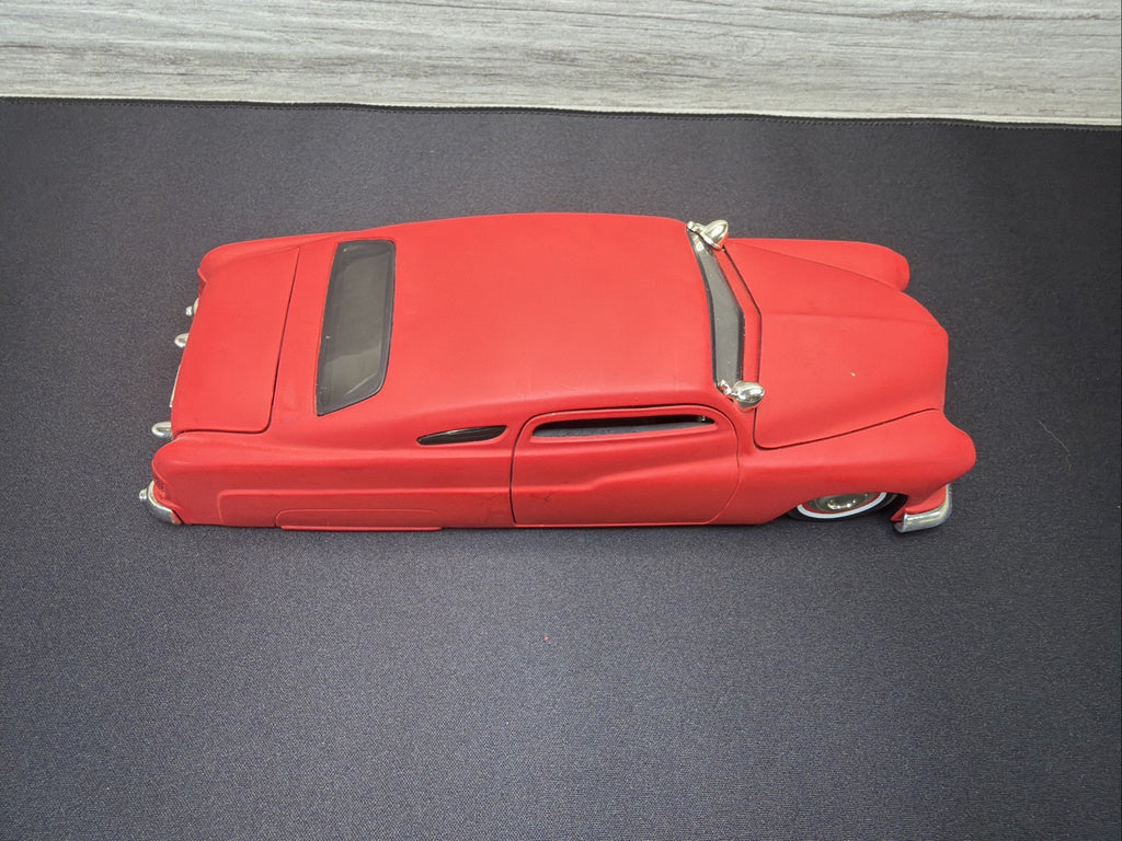 V Rare Jada 1/24 Scale Diecast 1951 Lincoln Mercury  FLAT RED  Old Skool NO BOX2