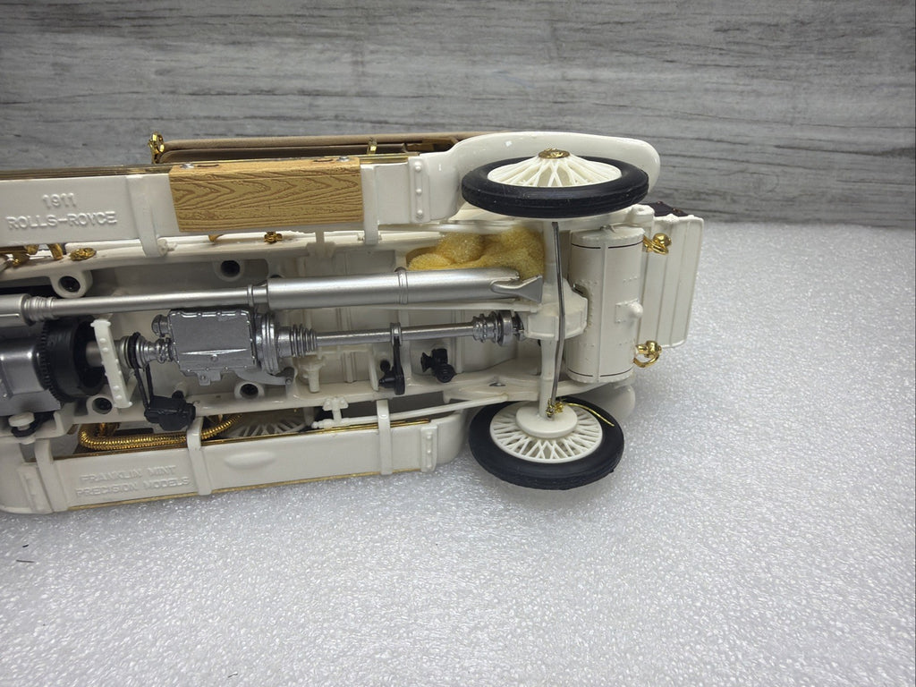 Franklin Mint 1911 Rolls Royce Tourer 1:24 Diecast Model Car NO BOX Parts Missin15