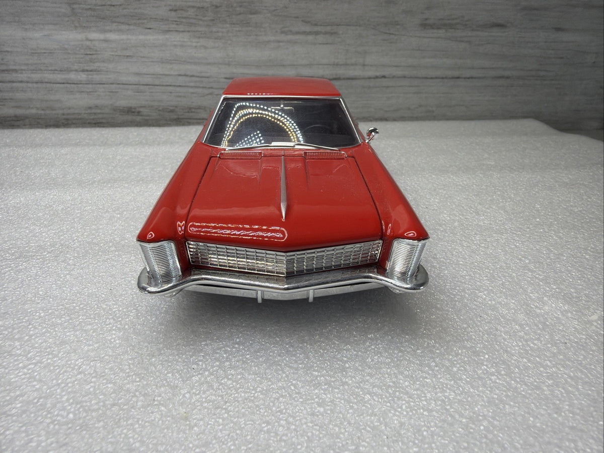 1965 BUICK RIVIERA GRAND SPORT HARD TOP WELLY 24072 1/24 DIECAST CAR RED NO BOX4