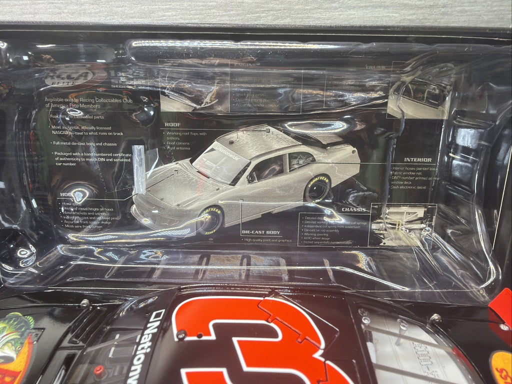 LIONEL RCCA ELITE 1:24 Austin Dillon #3 Bass Pro 2012 Impala 30/150 New Cert8