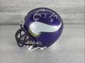 CHRISTIAN PONDER Signed MN  Vikings Mini Helmet NO COA PLEASE READ,AUTHENTIC0