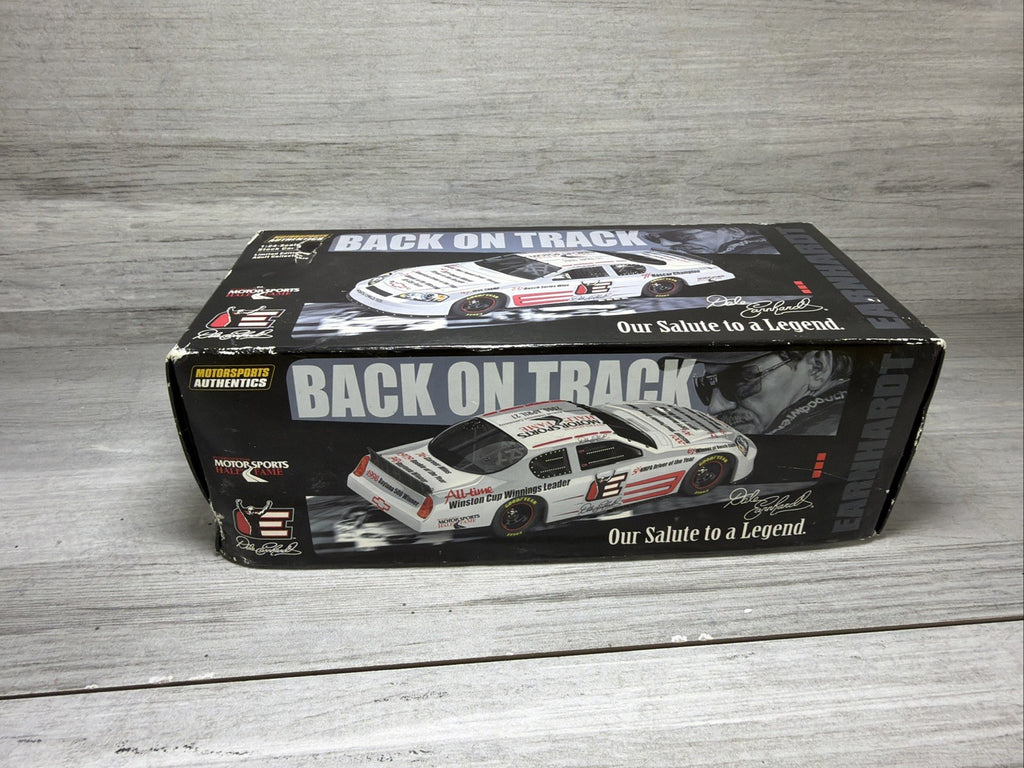 Dale Earnhardt 1/24  Back on Track  HOF 2006 Monte Carlo Box Damage Numbered New10