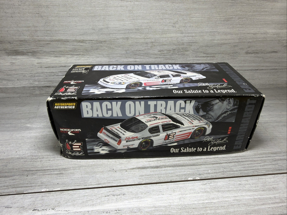 Dale Earnhardt 1/24  Back on Track  HOF 2006 Monte Carlo Box Damage Numbered New10