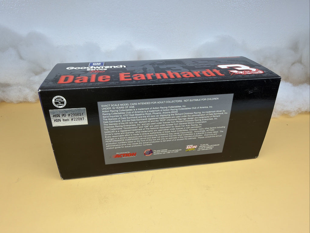 New Vtg Dale Earnhardt 3 GM Goodwrench 25th Anniversary 1999 1:24 Nascar Bank20