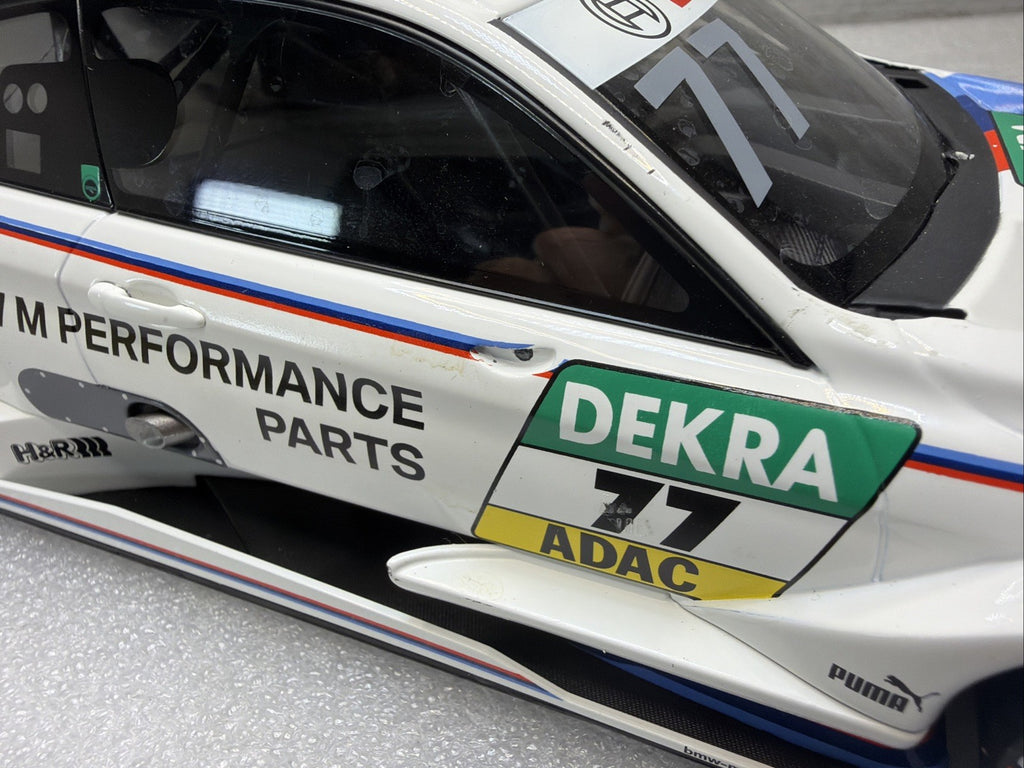 BMW M4 DTM #77 Tomczyk 2015 1:18 Norev BMW M Performance Dealer Model  READ!!!17