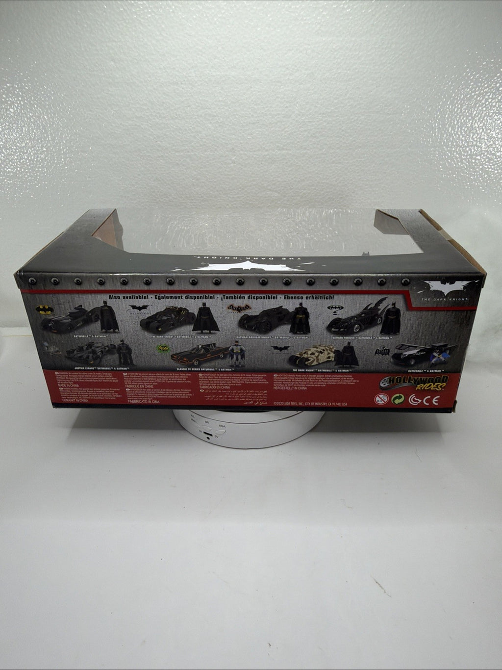 Jada Toys 1: 24 Scale The Dark Knight Batmobile Die cast Vehicle with Batman6