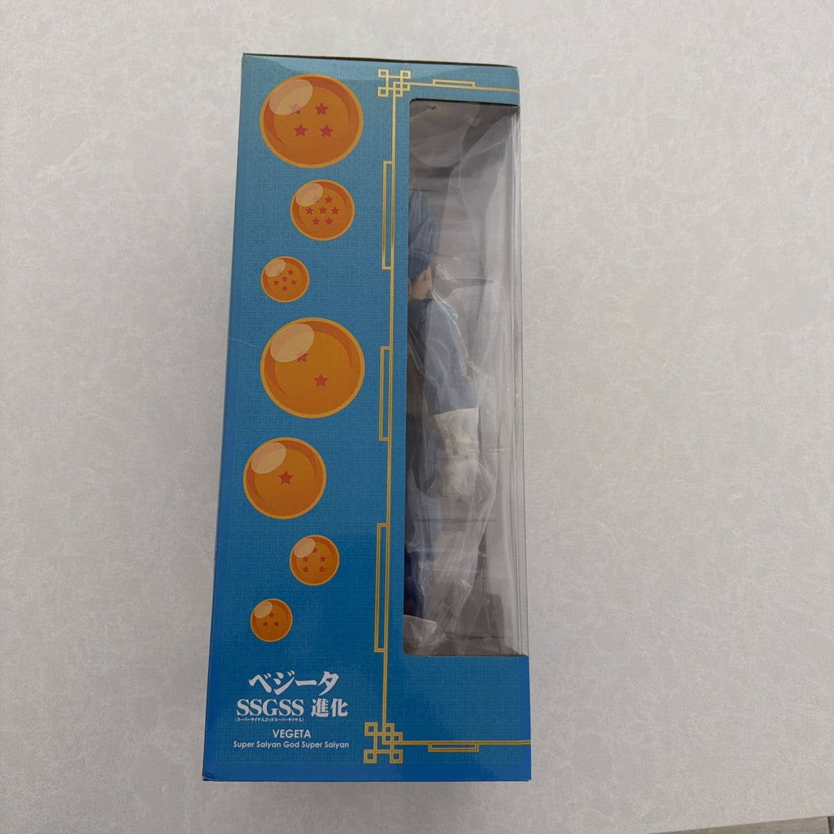 X-plus Vegeta Super Saiyan God Super SSGSS DragonBall Gigantic  Super Rare USA6